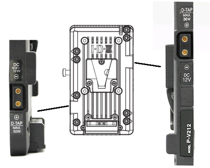 楽天市場】IDX アイディエクス P-V212 Vマウントバッテリー用