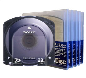 SONY ソニー PFD23A (5本入り) XDCAM 記録用 23G プロフェッショナルディスク 通常ケースモデル 正規品