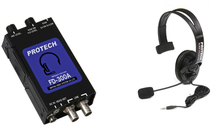 楽天市場】PROTECH プロテック FD-300A 有線式 インターカム インカム 