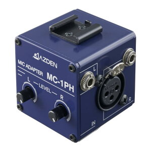 AZDEN �A�c�f�� MC-1PH �R���p�N�g�}�C�N�A�_�v�^�[ �t�@���^���d�������@�\�t �u���[