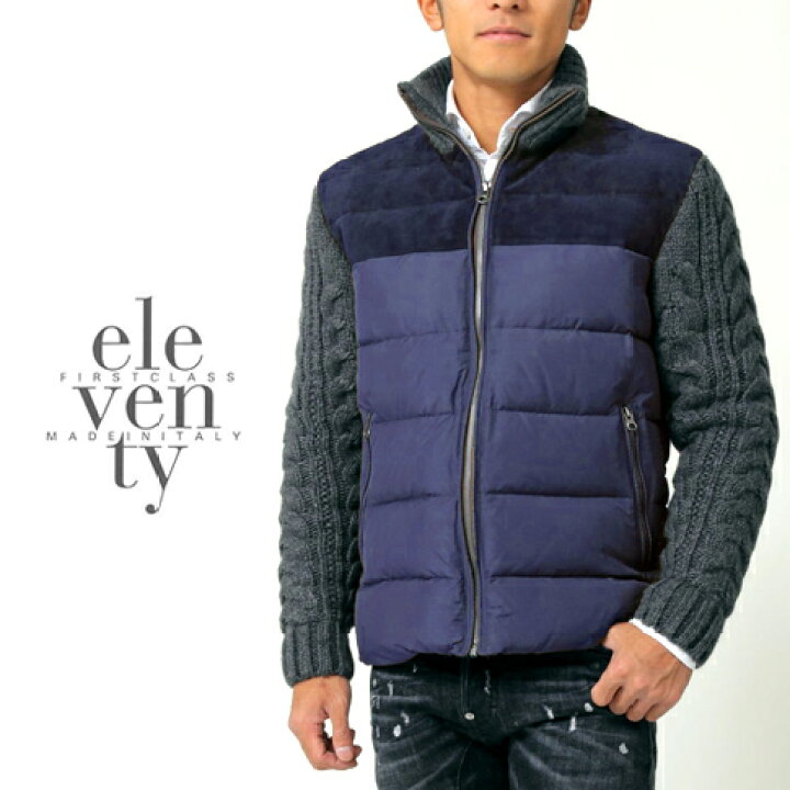 楽天市場】イレブンティ eleventy レイヤードデザイン ダウン  