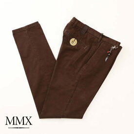 MMX コットン パンツ ブラウン mx726005-70