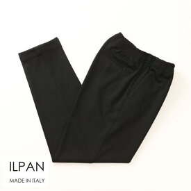 リモート ウェア ILPAN イルパン メンズ テーパードジャージーパンツ ブラック bari-priapo-803