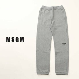 【全品送料無料】MSGM エムエスジーエム スエット パンツ ボトムス グレー mp61-184297-96