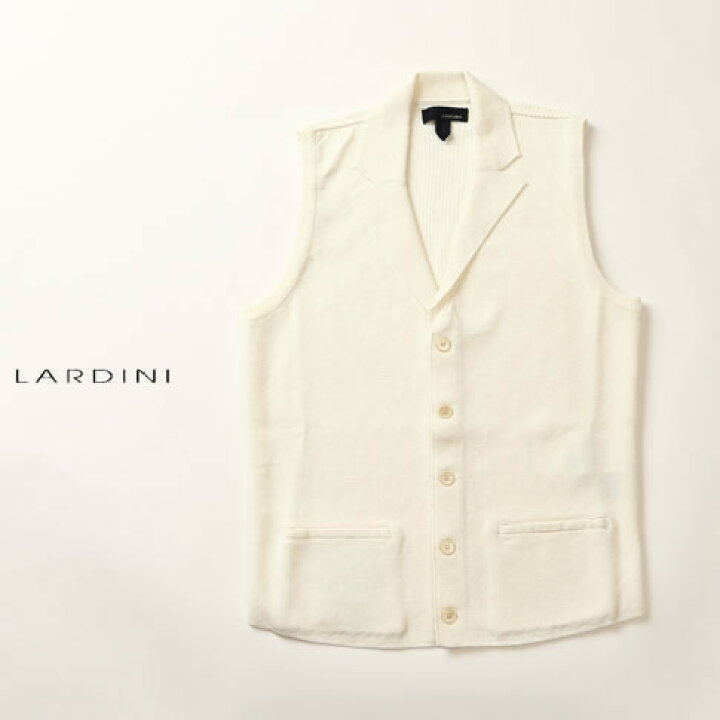 楽天市場】リモート ウェア LARDINI ベスト ラルディーニ ニットベスト 