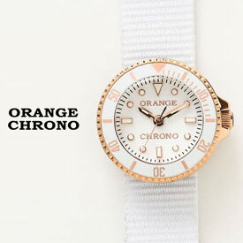 orange chrono オレンジクロノ KOROKAWA コロカワ ミニ クオーツ ダイバーズ デザイン ウォッチ メンズ レディース 防水 時計 ホワイト ゴールド ock-wg