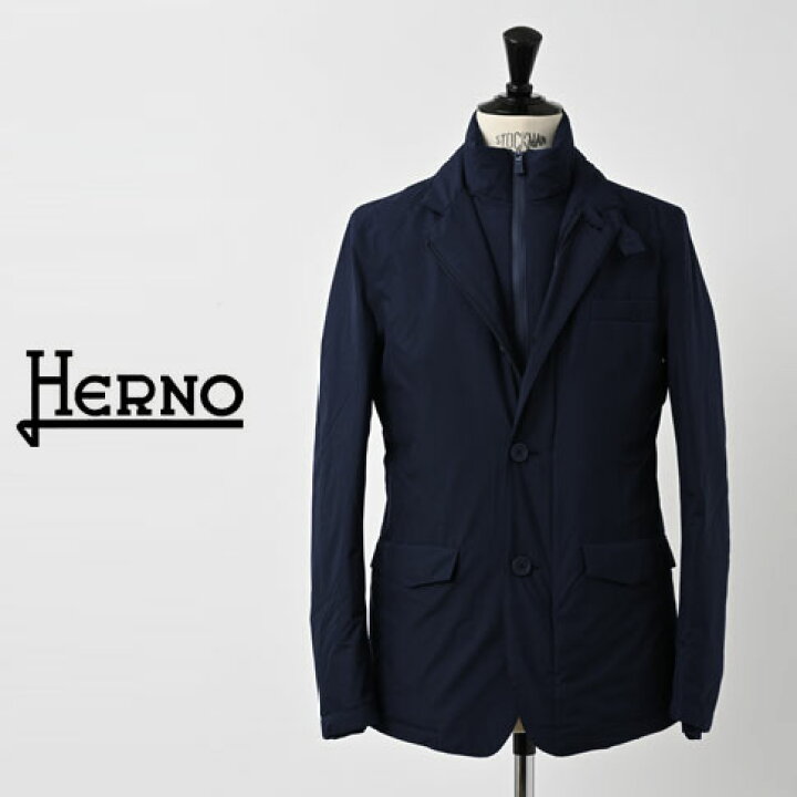 楽天市場】HERNO / ヘルノ メンズ シングル ダウンジャケット ラミナー 
