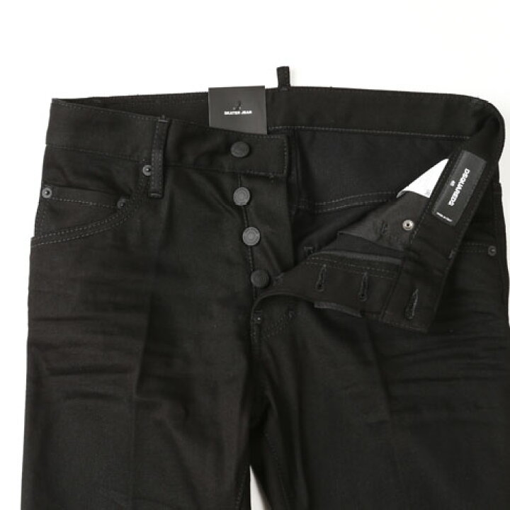 楽天市場】DSQUARED2 ディースクエアード ブラックジーンズ メンズ 