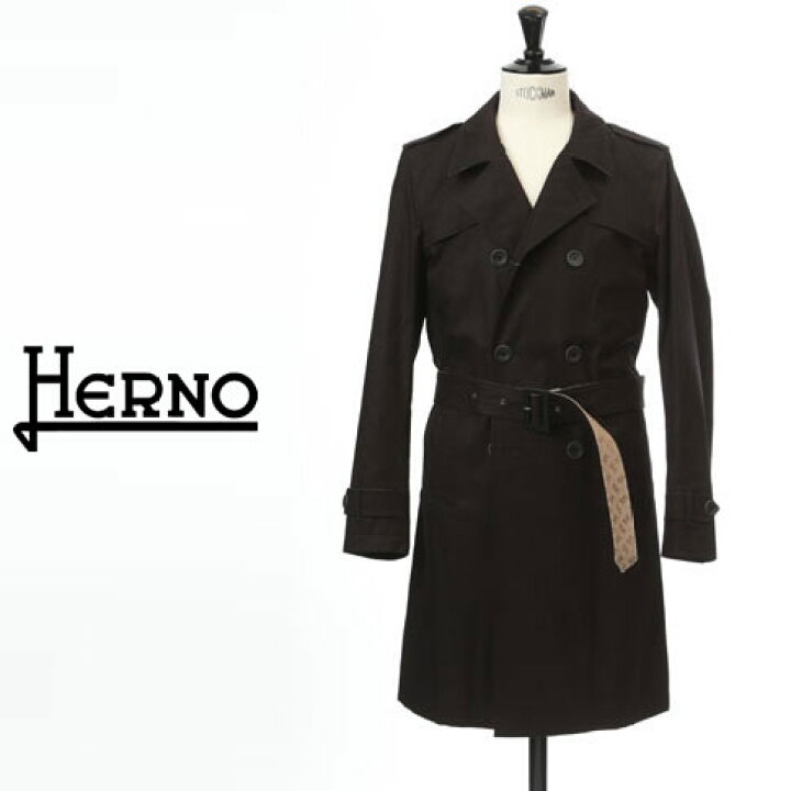楽天市場】HERNO / ヘルノ メンズ モノグラム コットン ダブル 