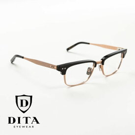 【超人気モデル限定再入荷！】DITA ディータ メガネ STATESMAN THREE ステイツマン-スリー DRX-2064-F BLK-RGD 55size