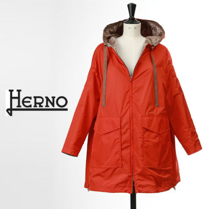 楽天市場】HERNO / ヘルノ レディース リバーシブル コート モノグラム 