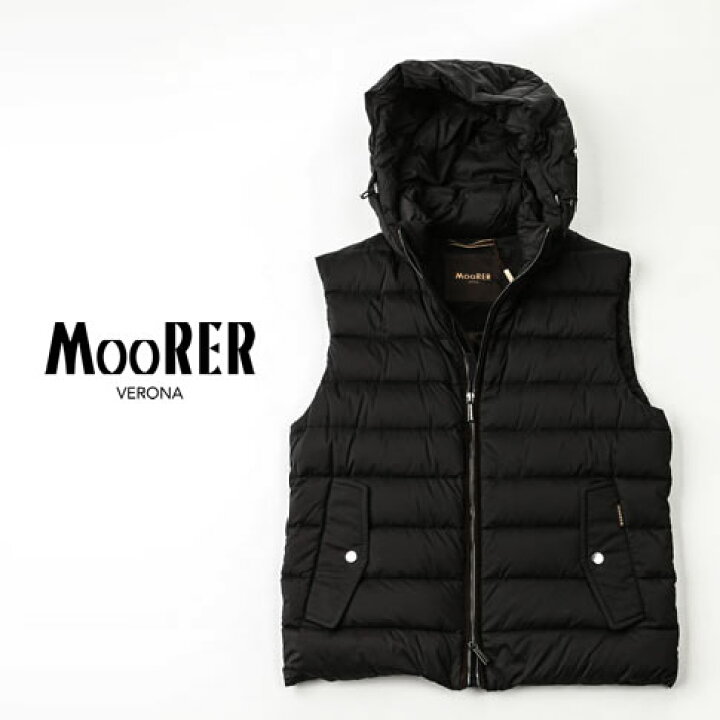 楽天市場】【国内正規品】ムーレー MOORER ダウンベスト KITAMI-S3 