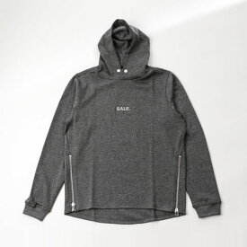 【楽天スーパーセール】【全品送料無料】ボーラー BALR. パーカー B1261.1003 Q-series Straight Classic Hoodie メタルロゴ スウェット サイドジップフーディー プルオーバー グレー b1261-1003-dkgrey