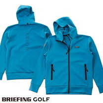 超美品】BRIEFING正規品3Dロゴストレッチパーカー M 大人気色ブルー 