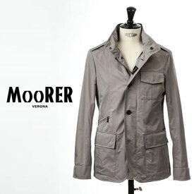 【楽天スーパーセール】【国内正規品】MOORER / ムーレー メンズ M65 スプリング ジャケット PORTO KM2 MARMO グレー 212-91802-32