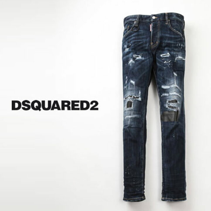 DSQUARED2 ディースクエアード ハードダメージレアM size