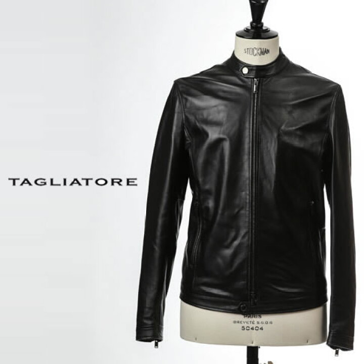 楽天市場】タリアトーレ TAGLIATORE STANLEY シングルライダースレザー 