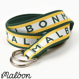 yz Malbon Golf }{ St nh\ E[u WJ[h xg Hudson Woven Jaquard Belt GREEN/YELLOW O[xCG[ m-7676-grn-ylw