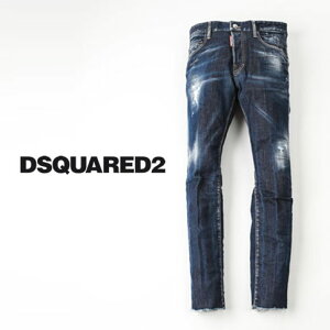 �f�B�[�X�N�G�A�[�h DSQUARED2 SUPER TWINKY JEAN �X�[�p�[�X�g���b�` �_���[�W�����y�A �X�����e�[�p�[�h�f�j���p���c �A�V�����g���[�|�P�b�g S71LB1098