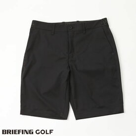 【あす楽】【送料無料】ブリーフィング ゴルフ BRIEFING GOLF MENS LOGO ELASTIC SHORT PANTS ショーツ ショートパンツ ブラック BLACK brg231m63-010