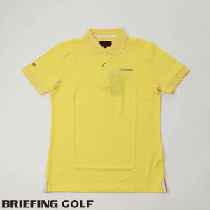 yIzu[tBO St N[YC BRIEFING GOLF |Vc BRIEFING^bNS MENS BASIC POLO CR 050 YELLOW CG[ brg221m64-050