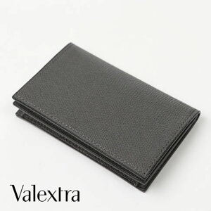 Valextra ���@���N�X�g�� / �J�[�h�P�[�X�i���h����j�_�[�N�O���[ V8L03-028-00FL