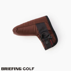 【あす楽】【送料無料！】ブリーフィング ゴルフ BRIEFING GOLF HOLIDAY COLLECTION 限定カラー BROWN パター ヘッドカバー PUTTER COVER ECO TWILL HOL brg233g56-023