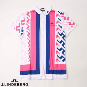 yIzJ.LINDEBERG GOLFiWFCho[O StjSUMMER HOLIDAY COLLECTION XyV cA[ebNvg |Vc SPECIAL TOUR TECH PRINT POLO Pink Painted Bridge 071-28747-072