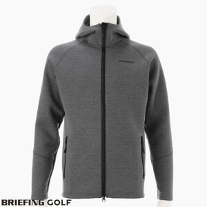 y20%zyIzu[tBO St BRIEFING GOLF MENS WARM 3D LOGO PARKA WbvAbv EH[ 3DS p[J[ GRAY O[ brg223m48-014