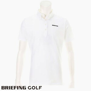 yI zu[tBO St BRIEFING GOLF {^_E |Vc wBRIEFINGC MENS BACK LINE BD SHIRT 000 WHITE zCg brg231m07-000