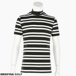 yNAXZ[zyCLEARANCEzyIzu[tBO St BRIEFING GOLF nClbNVc BRIEFINGShJ MENS STRIPE HIGH NECK 010 BLACK ubN{[_[ brg231m12-010
