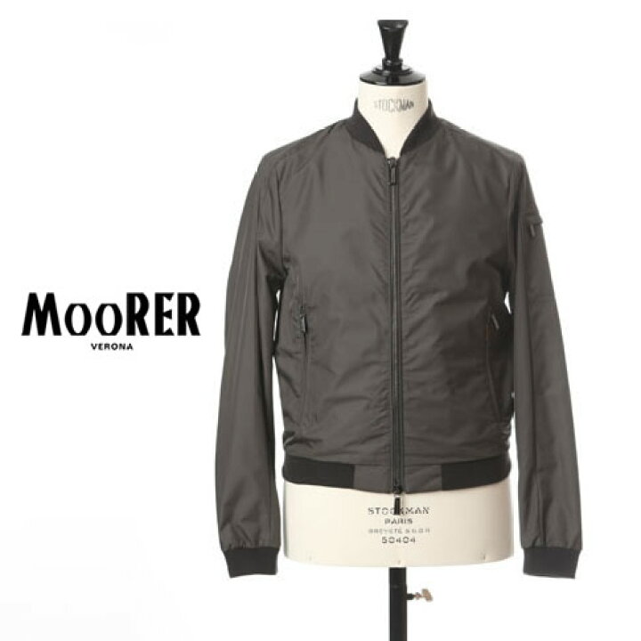 楽天市場】【国内正規品】MOORER / ムーレー メンズ MA-1型 ボンバー 