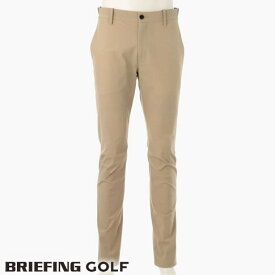 【クリアランスセール】【CLEARANCE】【送料無料！】ブリーフィング ゴルフ BRIEFING GOLF パンツ ウエストゴム入りxBRIEFINGロゴ ストレッチパンツ MENS LOGO ELASTIC PANTS ベージュ BRG241M42-021
