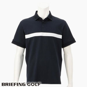 yIzu[tBO St BRIEFING GOLF S I[o[TCY |Vc BRIEFING GOLF MENS SLEEVE LOGO POLO RELAXED FIT lCr[ BRG241M49-076