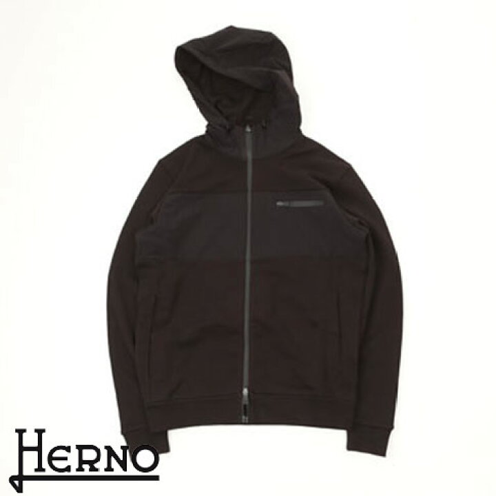 楽天市場】HERNO ヘルノ メンズ スウェットパーカー ブルゾン 