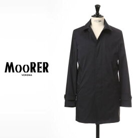 【楽天スーパーセール】【国内正規品】MOORER / ムーレー メンズ ステンカラー スプリングコート VITTOR-AC(ヴィトール) NAVY ネイビー 258-51762-76