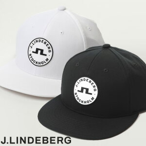 �y���������^�������K�i�z�W�F�C�����h�o�[�O �L���b�v �����Y J.LINDEBERG �t���b�g�o�C�U�[ �L���b�v �X�i�b�v�o�b�N �S���t�L���b�v ���S�L���b�v FLAT DRIVE CAP �z���C�g/�u���b�N 073-55300