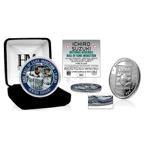C`[I胂f CO HALL OF FAME LORC VAg }i[Y HIGHLAND MINT SILVER MINT 2025 NATIONAL BASEBALL HALL OF FAME FINE SILVER COIN SEATTLE MARINERS