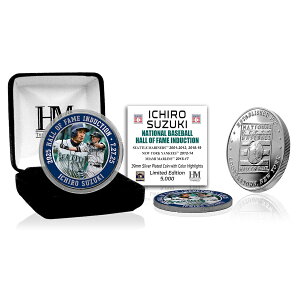 C`[I胂f CO HALL OF FAME LORC VAg }i[Y HIGHLAND MINT SILVER MINT 2025 NATIONAL BASEBALL HALL OF FAME FINE SILVER COIN SEATTLE MARINERS