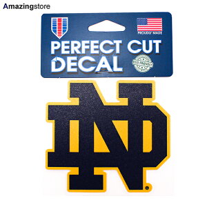 EBNtg XebJ[ m[g_ t@CeBO ACbV NCAA PERFECT CUT DECAL WINCRAFT NOTRE DAME FIGHTING IRISH fJ[ ANZT[ ACCESSORY GOODS ObY  V[ XebJ[ STICKER f