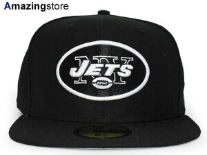 NEW ERA NEW YORK JETS yNFL TEAM-BASIC/BLACK-WHITEz j[G j[[N WFbc 59FIFTY tBbebh Lbv FITTED CAP ubN zCg BLK WHT [Xq cap Y fB[X 17_2_3FIT 17_2RE]