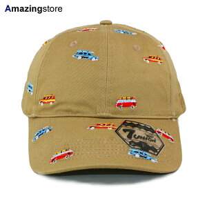 �y�����y�Ή��z7���j�I�� �X�g���b�v�o�b�N �yTHE SURF CAMP STRAPBACK/BEIGE�z 7UNION [21_9_1SU21_9_2]