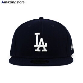 ニューエラ キャップ 59FIFTY ロサンゼルス ドジャース MLB TEAM BASIC FITTED CAP NAVY WHITE NEW ERA LOS ANGELES DODGERS 帽子 メンズ レディース ネイビー /NAVY BIG_SIZE 24_5RE_0523