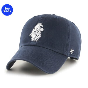 qp 47uh Lbv VJS JuX MLB KIDS CLEAN UP NAVY 47BRAND CHICAGO CUBS LbYN[ibv lCr[ BCPTN-RGW05GWS-NYB14-KIDS Xq Y fB[X jp LOW PROFILE [vt@C 4