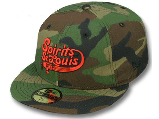 NEW ERA ST. LOUIS SPIRITS ニューエラ セントルイス スピリッツ 59FIFTY FITTED CAP フィッテッド キャップ カモ 迷彩 [帽子 ヘッドギア new era cap ニューエラキャップ 大きい サイズ 16_3_1FIT]のサムネイル