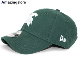 ニューエラ キャップ 9TWENTY ストラップバック ミシガンステイト スパルタンズ NCAA CORE CLASSIC CAP DARK GREEN NEW ERA MICHIGAN STATE SPARTANS a60235134 帽子 メンズ レディース 男女兼用 グリーン /GRN 24_5RE_0516