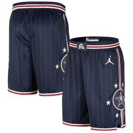 2024 NBAオールスターゲームモデル 海外取寄 ジョーダンブランド ショーツ AUTHENTIC SWINGMAN SHORTS NAVY JORDAN BRAND NBA ALL STAR GAME 24_1_ バスパン