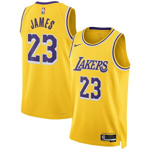 u WF[Xf CO iCL vJjtH[ T[X CJ[Y SWINGMAN JERSEY ICON EDITION GOLD LOS ANGELES LAKERS LEBRON JAMES NBA ALL STAR GAME 24_1_