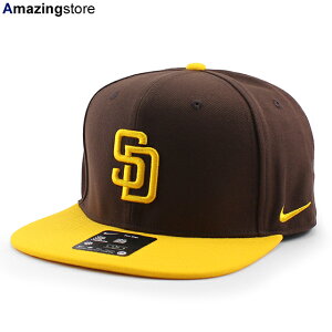 �i�C�L �L���b�v �T���f�B�G�S �p�h���X DRI-FIT PRO STRUCTURED SQUARE BILL CAP BROWN GOLD NIKE SAN DIEGO PADRES SNAPBACK �X�i�b�v�o�b�N ���W���[���[�O ���� �x�[�X�{�[���L���b�v