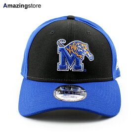 ニューエラ キャップ 9FORTY メンフィス タイガース NCAA THE LEAGUE ADJUSTABLE CAP BLACK-BLUE NEW ERA MEMPHIS TIGERS